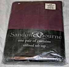 Sandown & Bourne plum canvas