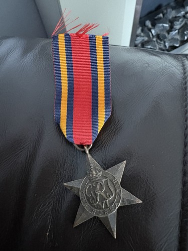 Ww2 british burma star - burma, medal