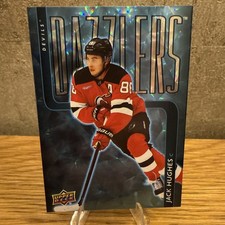 2025-26 Upper Deck Series 1 Dazzlers #DZ-4 Jack Hughes New Jersey Devils