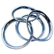 Chrome Wheel Trim Rings Beauty