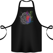Artistic Technical Brain Artist Engineer Cotton Apron 100% Organic