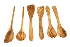 Kitchen Utensils OLIVE WOOD 6