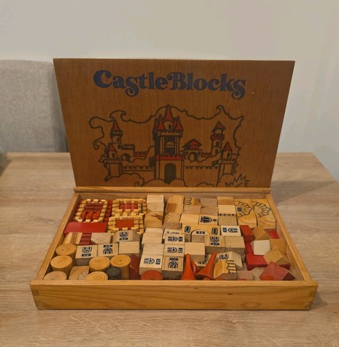 Vintage schloss baukasten - ,