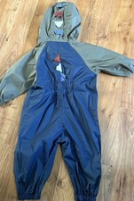 next boys toddlers 12-18 month puddle. suit pramsuit all in one splash suit