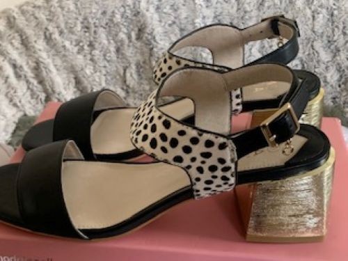 Moda pelle sandals - pelle, size