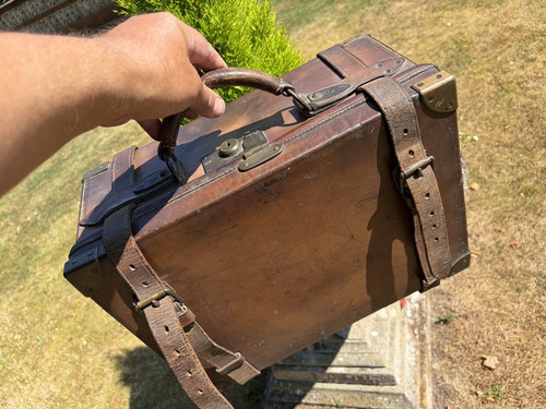 Vintage leather oak - vintage, lined