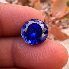 Natural blue flawless sapphire - blue,