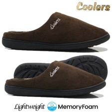 Mens memory foam - slip, on