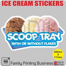 ICE CREAM VAN Stickers - Cones