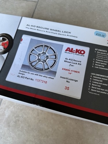 Secure caravan wheel - caravan,