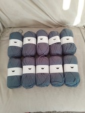 Tivoli DK Wool Grey 10x50g NEW
