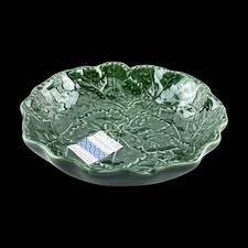 MATIAS BELO Green Cabbage Bowl Hand Painted Made in Portugal (21.5cm)