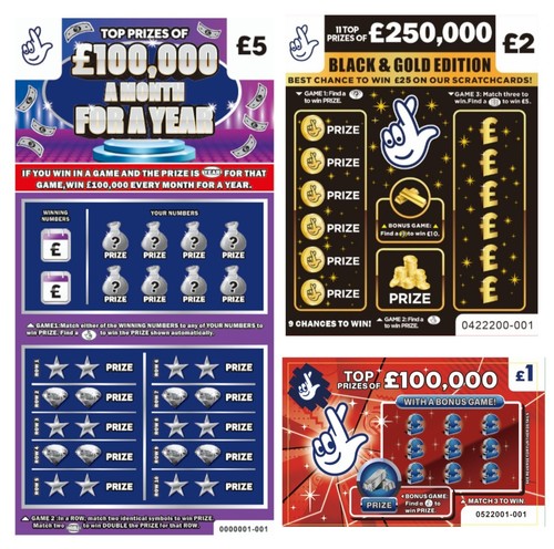 Fake winning lottery - 3x,