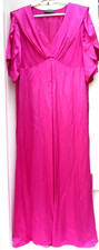 BOMBSHELL Maxi Dress £375 - NEW - UK 16 - Hot Pink - MOB / MOG / Event Dress