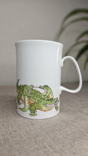 Dunoon crocodile beasties mug - dunoon,