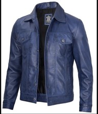 Men Leather Jacket Real