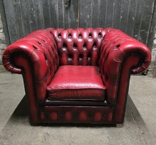 Vintage oxblood red leather - oxblood,