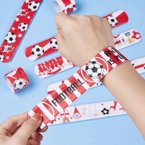 Football slap bracelet set - bracelet,