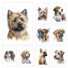 Dog Breeds Print Wall Art