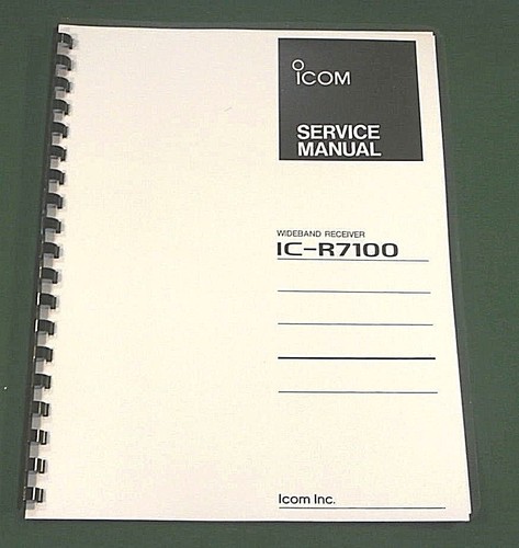 Icom r7100 service - ic-r7100,