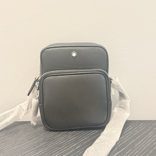 Montblanc black leather small - montblanc,