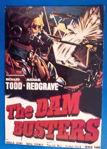 Richard todd dambusters signed - richard,