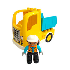 LEGO Duplo 10931 Construction Truck with Builder Figure | Digger Toy Toddler C