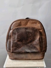 Vintage Leather Backpack