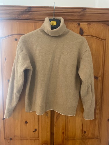 Lacoste camel wool turtleneck - lacoste,