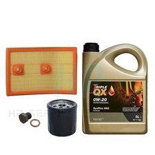 5L TRIPLE QX & OIL AIR SERVICE KIT FOR AUDI A1 TFSI 1.4 SPORT 2011-18