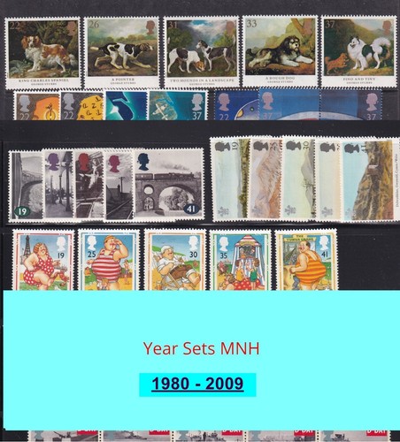 Mnh commemorative issues in - gb,