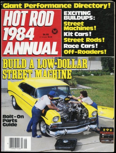 1984 hot rod magazine - hot, annual
