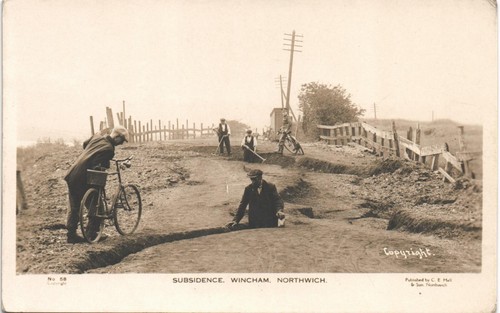 Wincham northwich subsidence - wincham,, northwich.