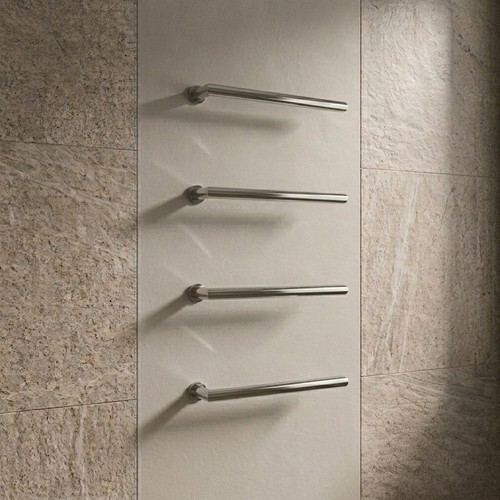 Heated towel bar - heated, double