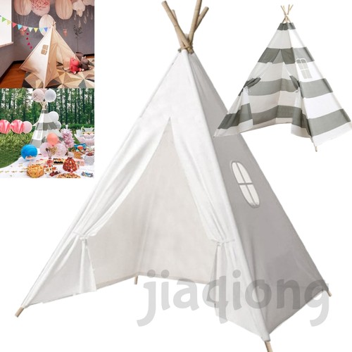 Large canvas kids teepee - kids, star