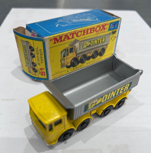 Lesney matchbox no51 aec lorry - lesney,