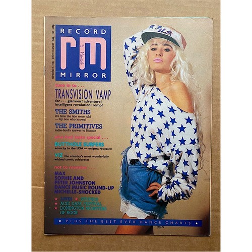 Transvision vamp record mirror - transvision,