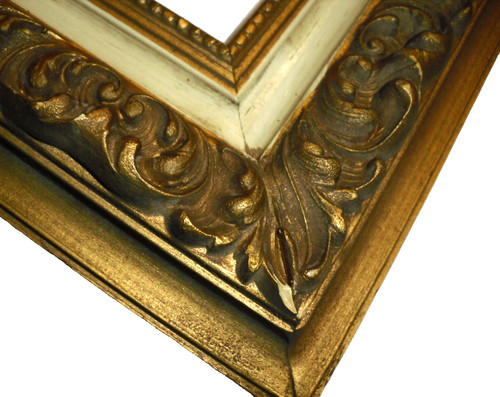 Vintage ornate gold gilded - ornate,