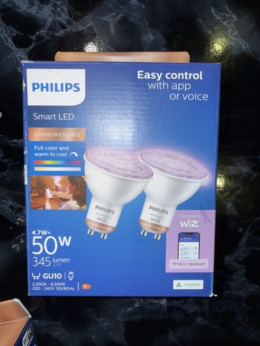 Philips wiz hue 50w gu10 - ,