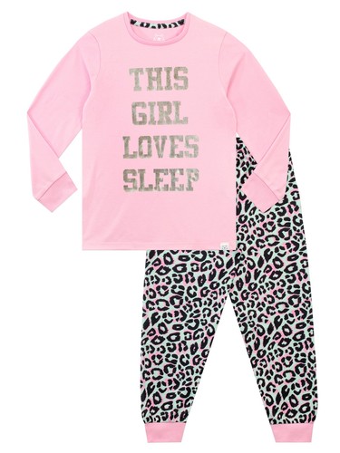 Leopard print pyjamas - leopard,