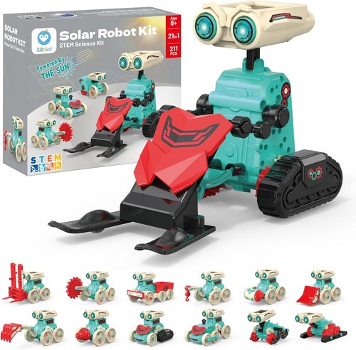 Sillbird solar robot building - solar,