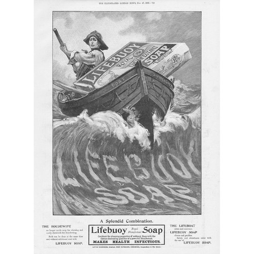 Lifebuoy soap boatman theme - lifebuoy,