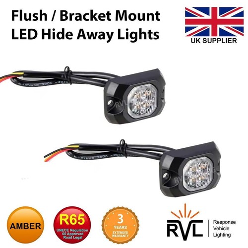 Amber surface mount led hide - surface,