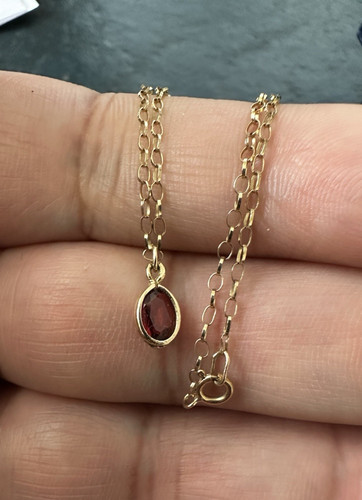 Vintage 9ct yellow gold - 9ct, oval