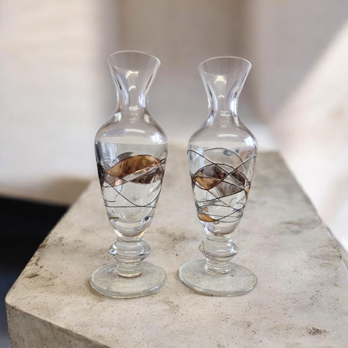 Vintage pair hand pained - vintage,