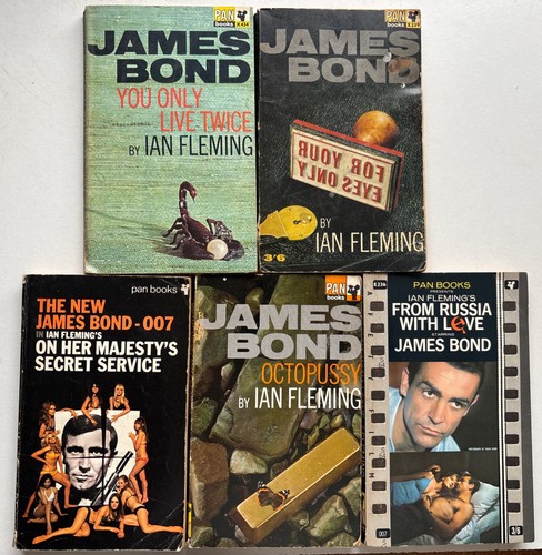 Lot james bond novels - of,