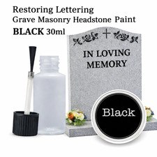 RESTORING LETTERING GRAVE
