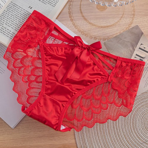 Women shiny satin knickers - women's,