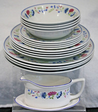 Vintage BHS "Priory" tableware - Made in Britain-18pcs- Great condition