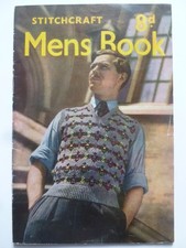 STITCHCRAFT MENS BOOK (1940's) - Vintage Knitting Patterns